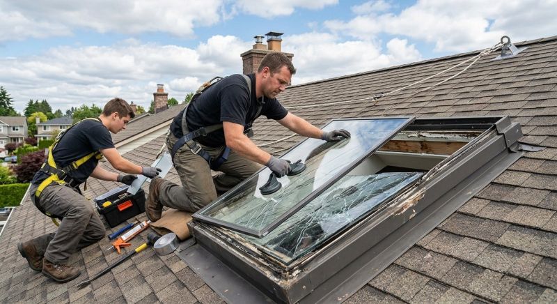 Skylight Glass Repair in Beaumont, TX